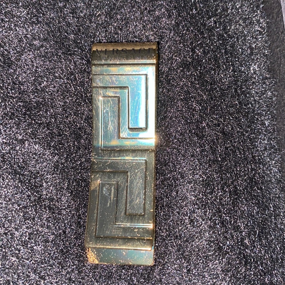 A rare money clip from Versace